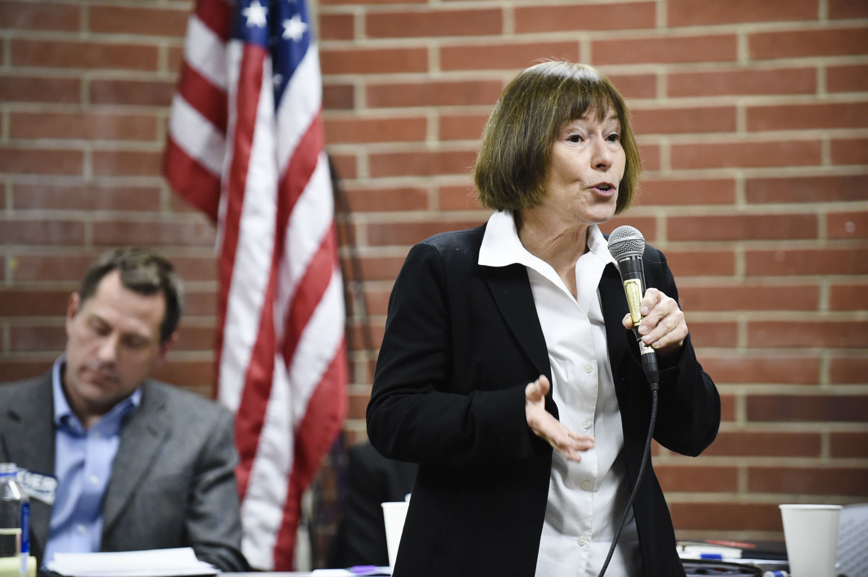 Democratic candidate Lynda Moss